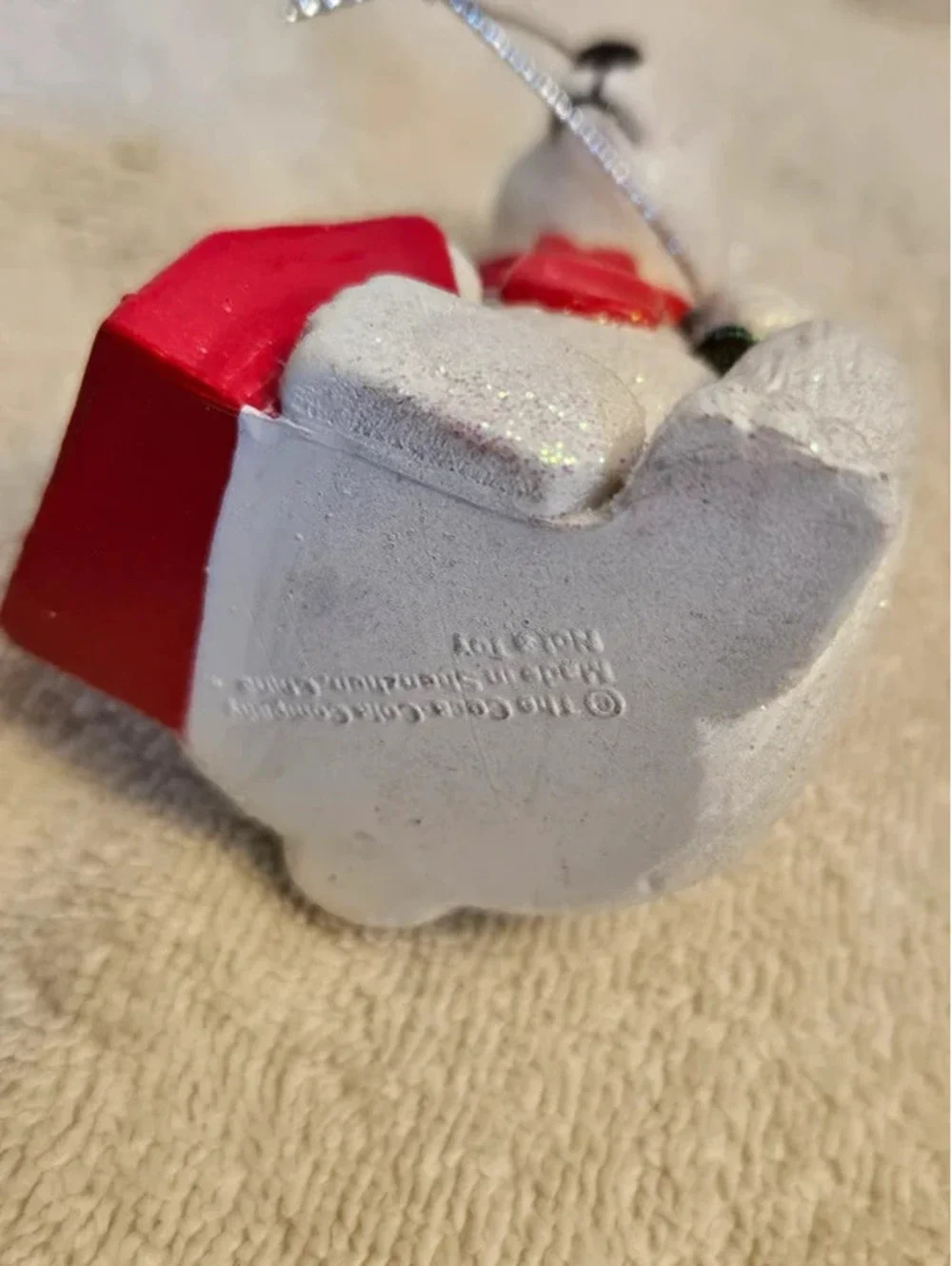 Vintage Coca Cola Polar Bear Coke Bottles Crate Christmas Ornament CVS Box
